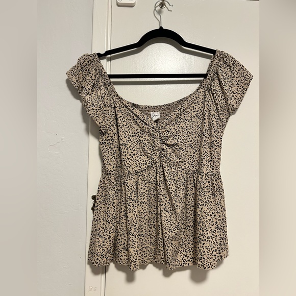 Tops - Animal Print Top